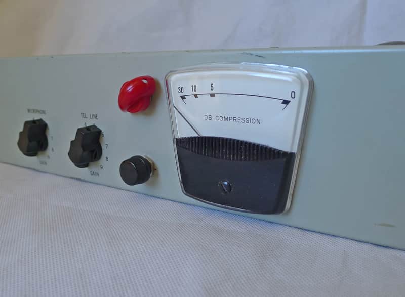 Very Cool Webster Electric WSC 515 Tube Compressor Microphone Pre amp Altec 438 EMI RS 124 image 1