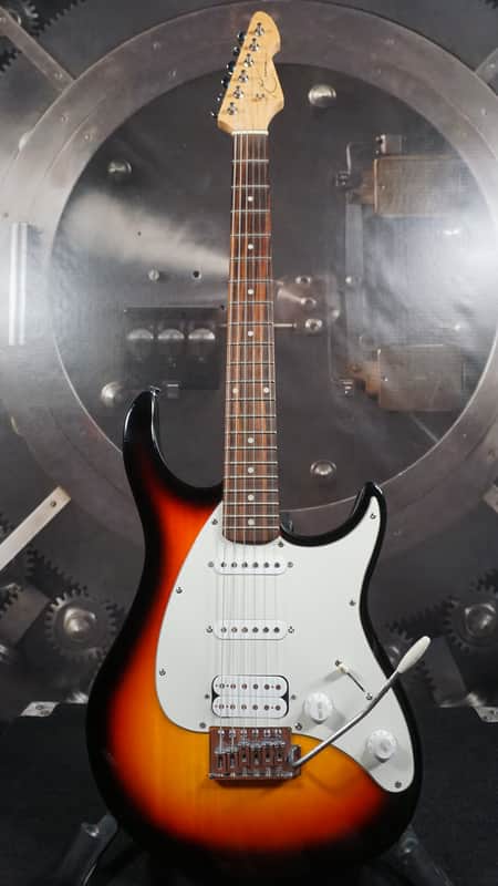 Peavey Raptor EXP Sunburst HSS 3-Color Sunburst Electric Guitar w/ Tremolo image 1