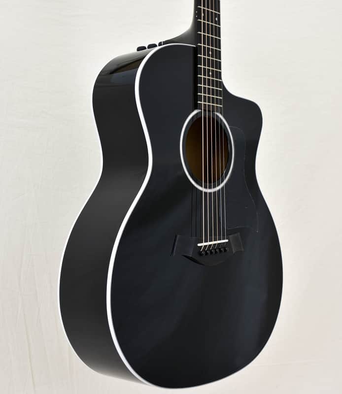 Taylor 214ce-BLK Plus Acoustic/Electric Guitar image 1