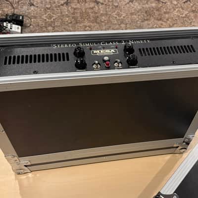 Mesa Boogie Stereo Simul-Class 2:Ninety 2-Channel 90-Watt Power Amplifier 1992 - 2013 - Black image 4