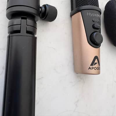 Apogee HypeMiC Cardioid USB Microphone 2019 - 2020 - Black / Champagne image 4