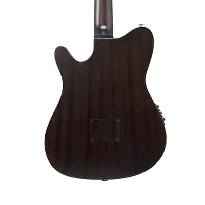 Used Ibanez FRH20QMNCTL Acoustic-Electric Nylon - Cosmic Blue Sunburst Low Gloss image 3