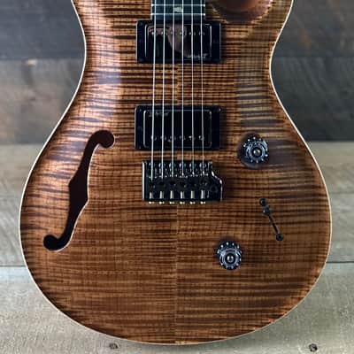 PRS Wood Library Custom 24 Fatback Semi-Hollow! - Copperhead 425090 image 10