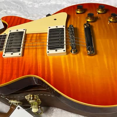 NEW! Gibson Custom 1960 Les Paul Standard Reissue VOS - Tangerine Burst - Authorized Dealer - Only 8.35 lbs - G07603 image 10
