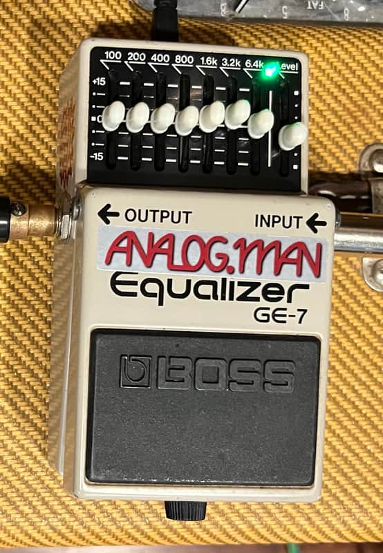 Analogman Boss GE-7 Equalizer with Mod | Reverb