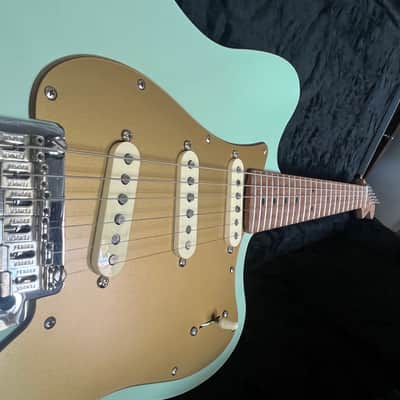 Fender Fender Parallel Universe II Stratocaster Jazzmaster 2020 - Transparent Seafoam Green image 3