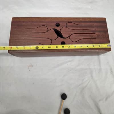 Hardwood Music Company Purple Heart/Leopard Wood 6-Key Bones 2010s (C020-12) image 10