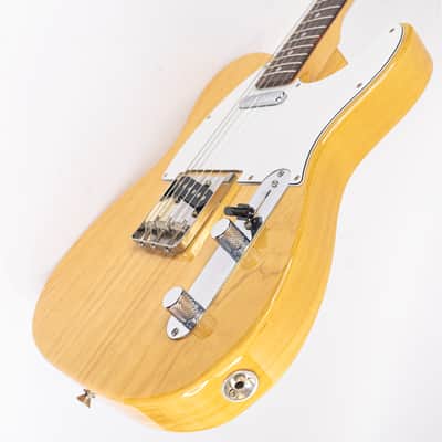 2012 MIJ Fender Telecaster Natural w/ 3-Saddle Bridge, Padded Gigbag image 5