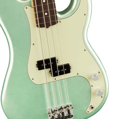 Fender American Professional II Precision Bass® — Mystic Surf Green image 4