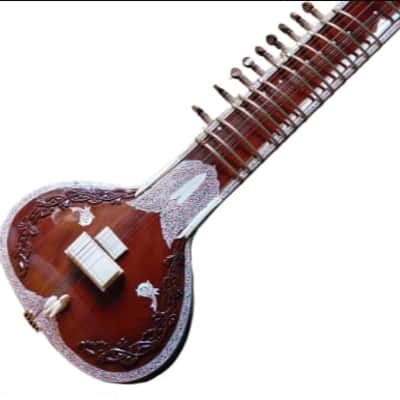 Electric Sitar Professional Indian Musical String Instrument Electric Sitar, Pack of 1 Electric Sitar For Professional Adult image 1