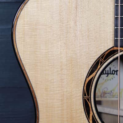 Taylor Custom GA NAMM #B5039 Royal Katalox Ebony / Torrified Spruce Guitar image 15