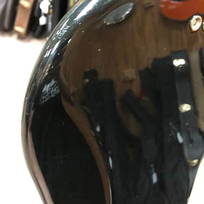 1978 Fender Mustang Bass with Rosewood Fretboard with Chip Case - Black image 21
