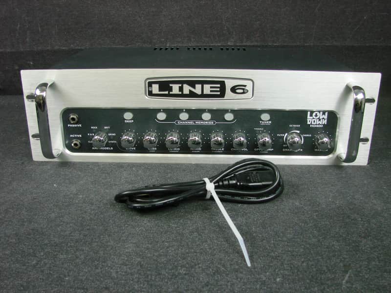 Line 6 Lowdown HD400 400-Watt Rack Mountable Bass Amplifier Head