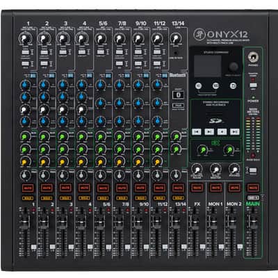 Mackie ONYX12 12 Channel Premium Analog Mixer, Authorized Dealer image 2