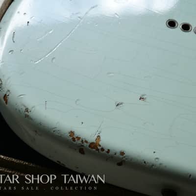 Fender Custom Shop John Cruz 1959 Hardtail Stratocaster Heavy Relic-Sonic Blue image 20