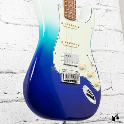 2022 Fender Player Plus Strat HSS Blue Fade image 2