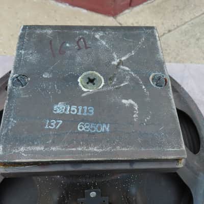 CTS 1968 ALNICO 15" SPEAKER SQUARE MAGNET 16 ohm RARE! image 3
