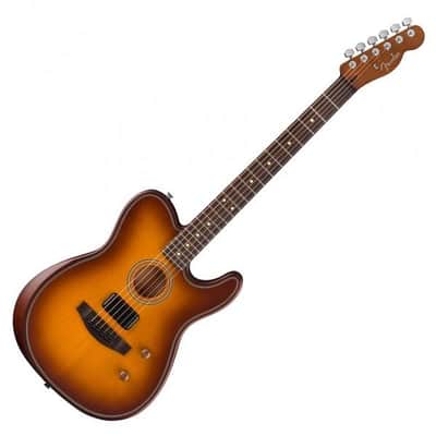FENDER - Acoustasonic Standard Telecaster  Honey Burst - 0973113542 image 3