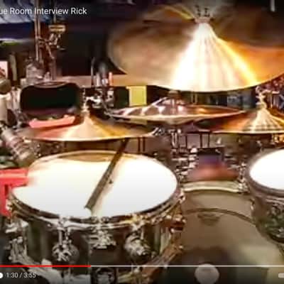 Rick Allen's 1999 Def Leppard Euphoria Tour DW / Hart Drum Set (#1). Autographed by the whole band. Authenticated! image 8