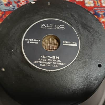 Altec 421 8H 15" 8 Ohm Speaker Sounds Excellent image 2