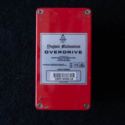 Fender Yngwie Malmsteen Overdrive 2010s - Red imagen 2