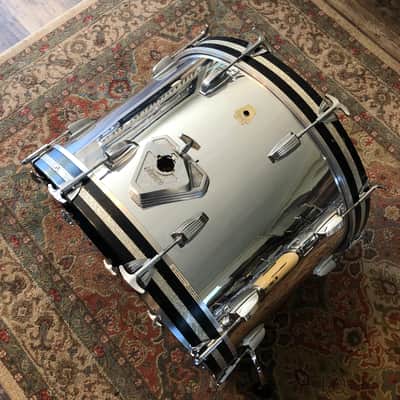 1988 Ludwig COW 22" Classic Maple Bass Drum 6-Ply - Chrome Over Wood image 1