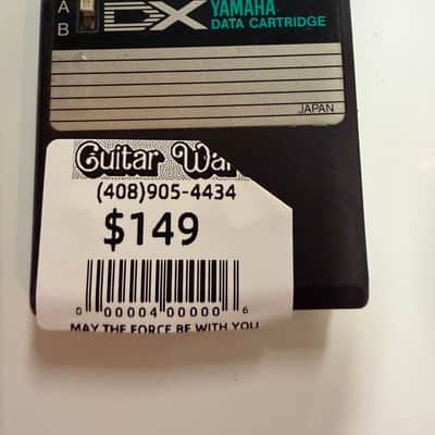 Yamaha DX7 voice rom #4 80/90s - Black