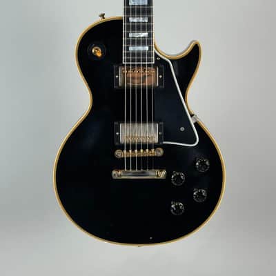 2022 Gibson Custom Shop '57 Reissue R7 Les Paul Custom Ebony image 5