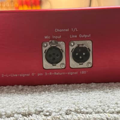 Focusrite RED 8 Dual Mic Pre 2000s - Red image 5