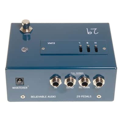 29 Pedals EUNA Elite UNity Amplifier Guitar Buffer Pedal image 5