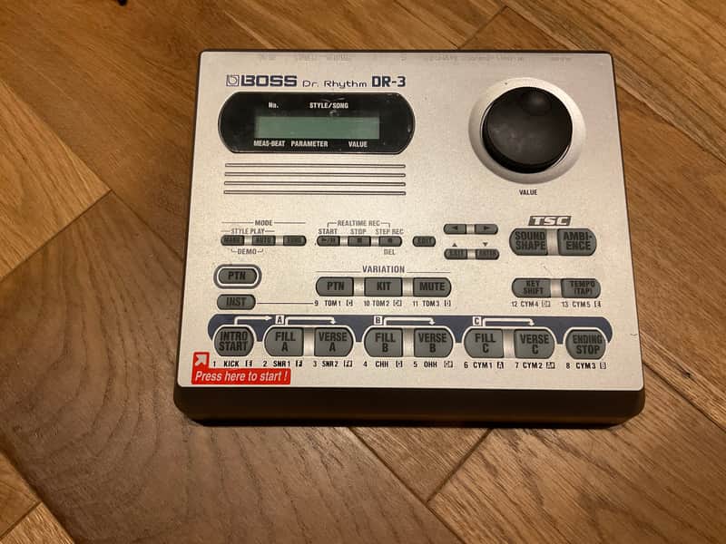 Boss DR-3 Dr. Rhythm 2003 - 2020 - Gray image 1