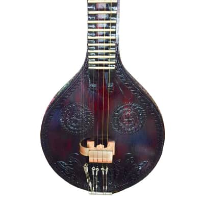 Concert Ekandam Saraswathy Veena Full Carving Ebony Finish Direct from Thanjavur, w Fiberglass Case. USA TARIFF INCLUDED image 6