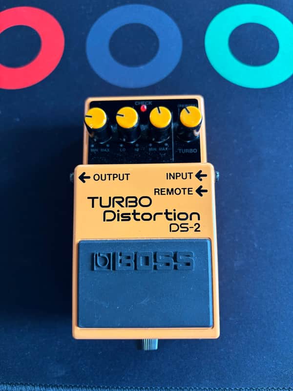 Boss DS-2 Turbo Distortion (Silver Label) 1989 - Present - Orange image 1