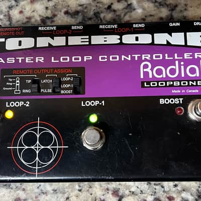 Radial Tonebone Loopbone Master Effects Loop Switch Controller with Boost image 2