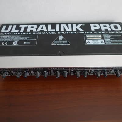 Behringer Ultralink Pro MX882 8-Channel Mixer / Splitter 2010s - Black / Silver image 2