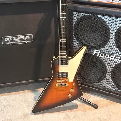 Gibson GIBSON EXPLORER E/2 CMT 1981 - Tobaco burst image 12