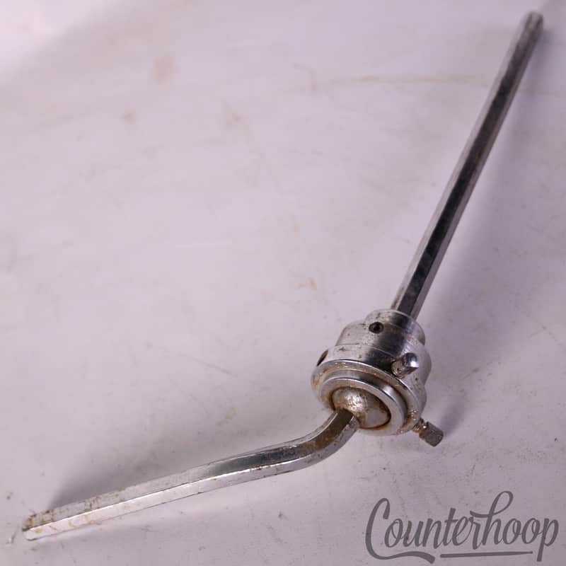 Rogers Swivomatic Bass-Snare/Tom L-Arm Single Hex-Post Mount Holiday Vintage 60s image 1