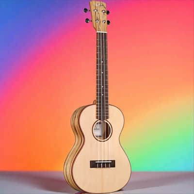 Cordoba 24T Spruce Spalted Maple Tenor Ukulele, Rich Tone & Stunning Looks image 4