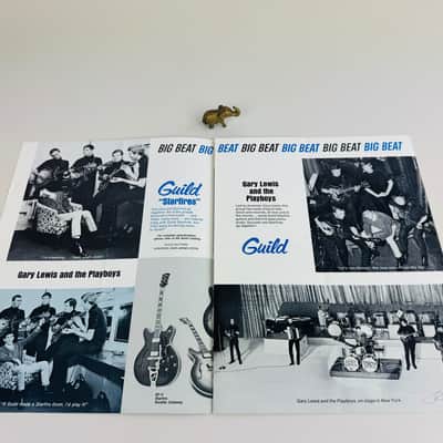Guild “Big Beat” Foldout Brochure – Circa 1965 image 3