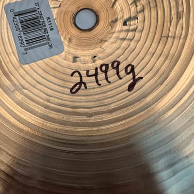 Zildjian 22" K Constantinople Medium Thin Low Ride - 2499g image 3