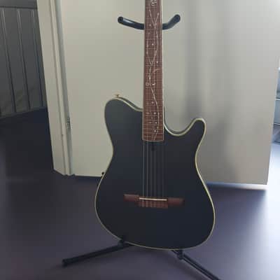 Ibanez TOD10N Tim Henson Signature 2022 - Present - Transparent Black Flat image 1