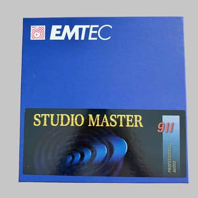 EMTEC / BASF SM911 1/2" NEW audio tape on 10.5" reel for analog RTR tape machines image 2