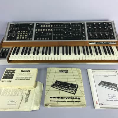 Vintage Moog Memorymoog Plus LAMM Lintronics Upgrade + Anvil Case + Manuals “Just Service” image 21