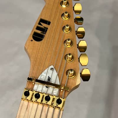 ESP LTD JRV-8FR Javier Reyes Signature Series 8-string Left-hand Metallic Gold  2023 New Overstock Closeout Last One !!! image 6