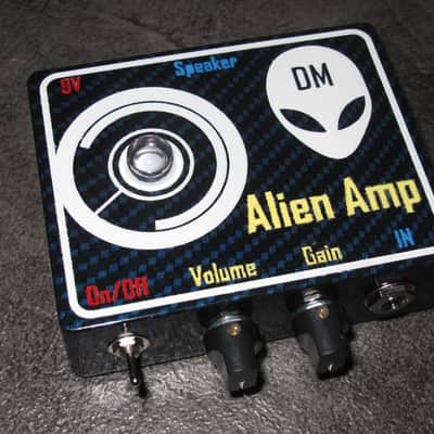 DM Alien Amp, ampli format pédale, handmade et unique image 1