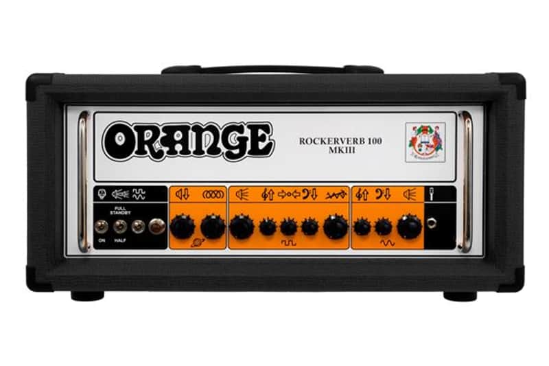 Orange Rockerverb MkIII Amp Head 100 Watts Black image 1