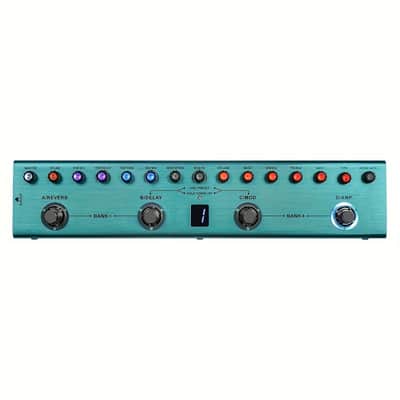 M-vave Tank-G Rechargeable Multi Effects Pedal 36 Presets,9 Preamp Slot,3-Band EQ,8 IR Cab Slot,3 Modulation/Delay/Reverb Effect,price include the import duty to US buyer image 2