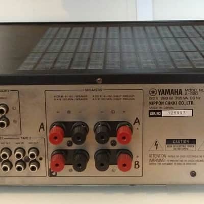 Yamaha A-520 Stereo Integrated Amplifier 1985-86 Black image 10