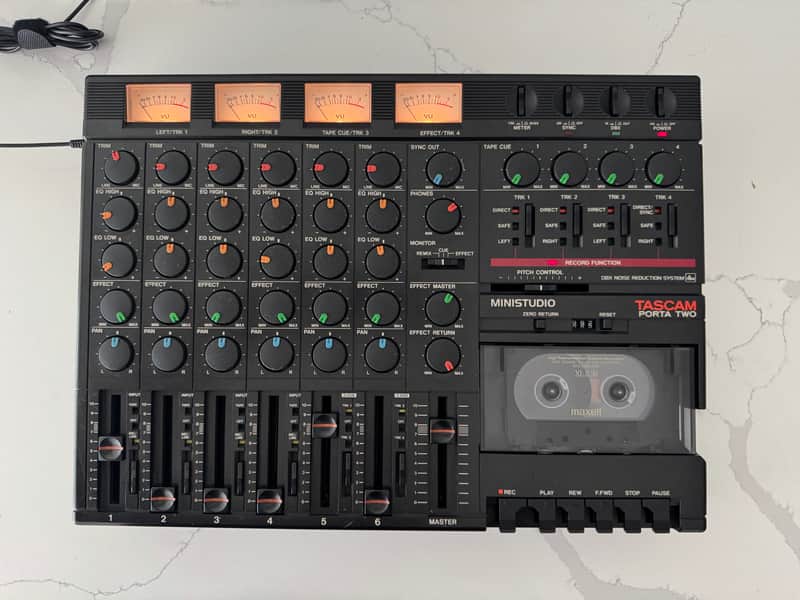 TASCAM Porta Two Ministudio 4-Track Cassette Recorder | Reverb