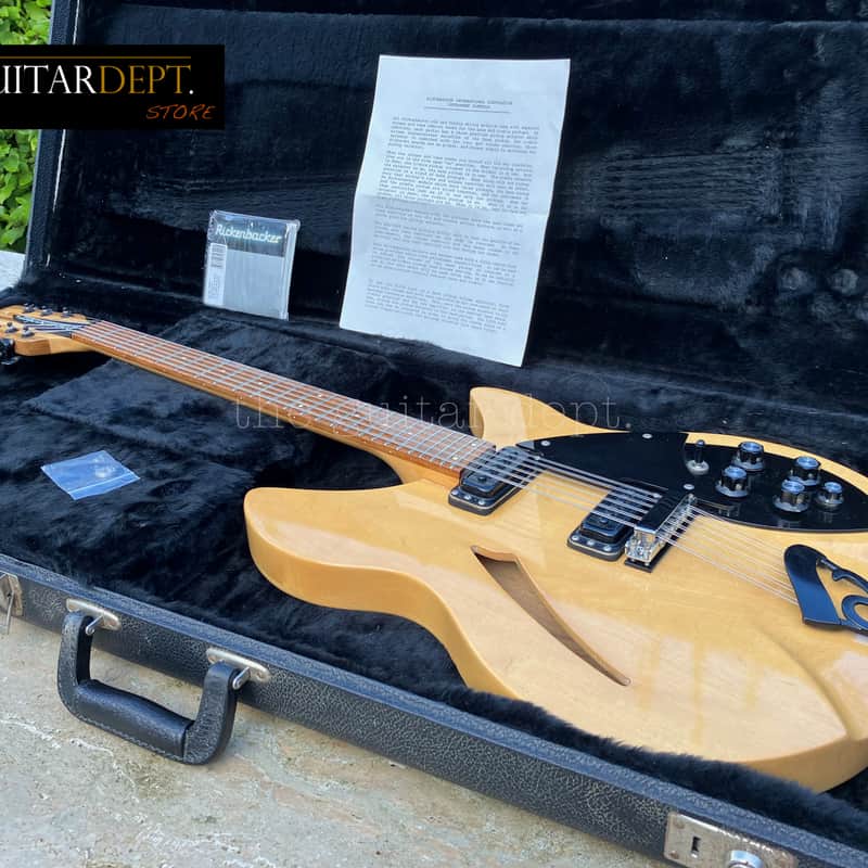 1986 Rickenbacker 330-12 Mapleglo